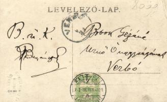 Szenzációs mutatvány kerékpárral; Békei Ödön photo, Budapest / bicycle stunt, photo (EK)