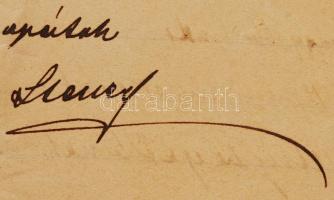 1912 Steuer Ábrahám szatmári rabbi saját kézzel írt levele / Rabbi from Satu Mare autograph letter