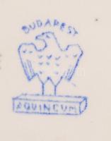 3 db Aquincumi gyerek porcelán figura, hibátlan, jelzett, m: 11 és 12 cm között