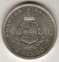 1936. 2P Ag "Liszt" T:2 Pici ph