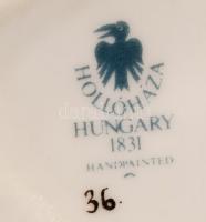 Hollóházi porcelán lány korsóval, hibátlan, jelzett, m: 28 cm