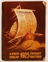 1925 A Pesti Hírlap 1925 évi nagy naptára