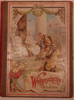 A világtörténelem képekben Weltgeschichte im Bildern 122 db litho képpel