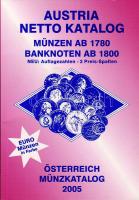 Austria Netto Katalog - pénzek 1780-tól, bankjegyek 1800-tól (2005.)