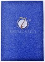 Palau 2009. 1$ Cu-Ni 7xklf multicolor "Antik Csodák" sorozat, bársony bélésű dísztokban, t...