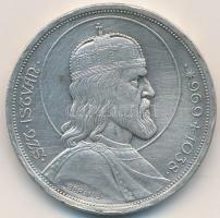 1938. 5P Ag "Szent István" T:2,2-
Adamo P8.1