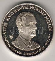 1993. "Horthy Miklós-Kenderes" fehérfém érme T:PP