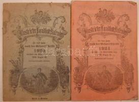 1920-1924 2 db. Illustrierte Landbote