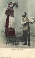 Chinke mit Pinke / Jewish couple, Judaica