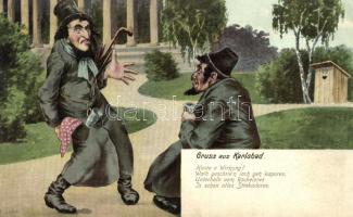 Karlsbad / Karlovy Vary, Judaica, humuor (EK)