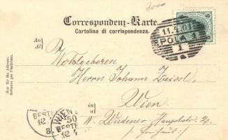 SM Torpedoboot XI. / K.u.K. navy, Pola