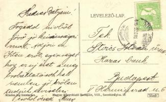 1915 Boldog új évet / Military WWI, New Year greeting s: Weiss Antal