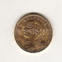 Svájc 1927B 20Fr Au 6,45g T:2