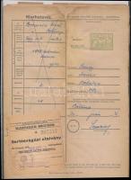 1950 19 db marhalevél