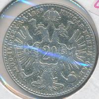 Ausztria 1869. 20Kr Ag "Ferenc József" T:2- Austria 1869. 20 Kreuzer Ag "Franz Joseph" C:VF Krause KM# 2212