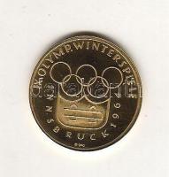 Ausztria 1964. "V. Olimpia-Innsbruck" Au 3,52g kis emlékérem T:BU