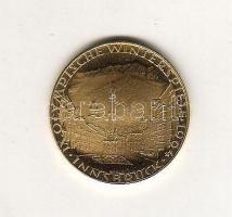 Ausztria 1964. "V. Olimpia-Innsbruck" Au 3,52g kis emlékérem T:BU