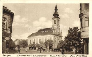 Budapest I. Krisztina tér, templom, egyesület