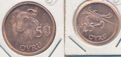 Feröer-szigetek 2011. 25O + 50O fantáziaveretek T:1- Faroe Islands 2011. 25 Oyru + 50 Oyru fantasy coins C:AU