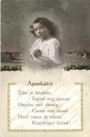 Apuskáért / child prayer for father, WWI