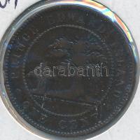 Kanada/Prince Edward-sziget 1871. 1c Br "Viktória királynő" T:2-,3 Canada/Prince Edward Island 1871. 1 Cent Br "Victoria Queen" C:VF,F Krause KM# 4