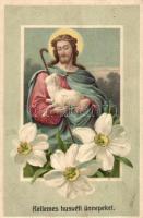Easter, Jesus Emb. litho