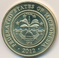 Mikronéziai Szövetségi Államok 2012. 1$ próbaveret,fantáziaveret T:1,1-
Federated States of Microne...