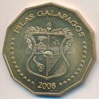 Galapagos-szigetek 2008. 1$ fantáziaveret T:2
Galapagos Islands 2008. 1 Dollar fantasy coin C:XF