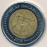 Galapagos-szigetek 2008. 2$ fantáziaveret T:2
Galapagos Islands 2008. 2 Dollars fantasy coin C:XF