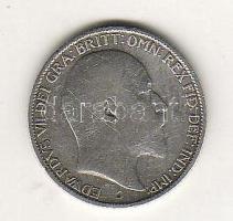 Nagy-Britannia 1907. 6P Ag "VII.Edward" T:3
