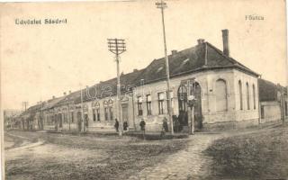 Sásd, Fő utca, üzlet, kiadja Schneider János (EK)