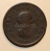Nagy-Britannia 1807. 1/2P Br "III.György" T:3