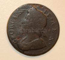 Nagy-Britannia 1736. 1/2P Br "II.György" T:3