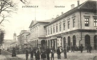 Debrecen, Városháza, Bartha Kálmán, Tóth Ferenc és Tóth Gyula üzlete (EK)