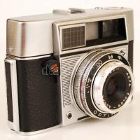 Agfa Optima I. Angar 1:2,8/45 objektívvel, bőr tokkal, tisztításra szoruló szerkezettel / Camera wit...