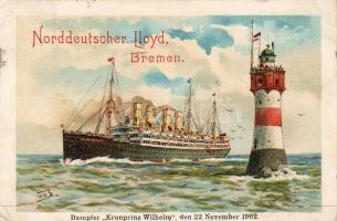 Kronprinz Wilhelm (fl) Litho C