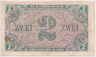 NSZK 1948. 2M T:restaurált (kis folt)
GFR 1948. 2 Marks C:restored (small stain)
Krause 3a