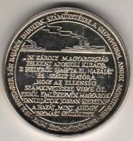 1991. MÉE "IV. Károly és Zita királyné" fehérfém T:PP