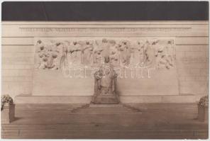 cca 1910 Erzsébet királyné, Sisi szoborpályázatának egyik terve, 22x15 cm