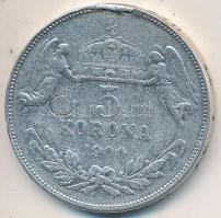 1900. 5K Ag "Ferenc József" T:3 ütésnyom Adamo K7