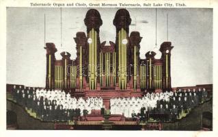 Salt Lake City, Great Mormon Tabernacle, Tabernacle Organ and Choir, No. 773. (EK)