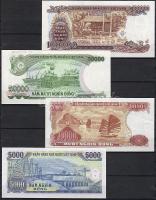 Vietnam 8 db modern bankjegy Specimen szett 0000 T:I