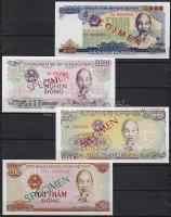 Vietnam 8 db modern bankjegy Specimen szett 0000 T:I