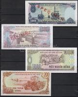 Vietnam 8 db modern bankjegy Specimen szett 0000 T:I