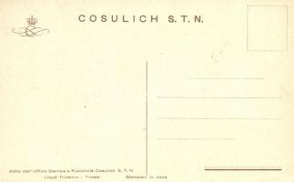 Körutazások a Földközi-tengeren a Saturnia és Vulcania nevű luxusmotorhajókkal, Cosulich Line / Cosu...
