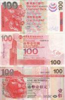 Hongkong 15 db modern bankjegy T:I (11db), II