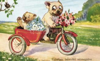 Name Day, cyclist Bonzo dog