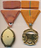 1970. "A Haza Szolgálatáért Érdemérem" arany fokozata mellszalagon, szalagsávval dísztokba...