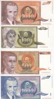 Jugoszlávia 1988-1996. 31 db klf bankjegy T:I