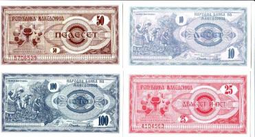 Macedonia 6 db klf bankjegy T:I